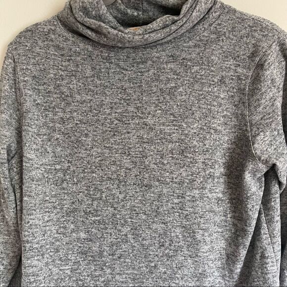 Sweet Romeo Gray Cowl Neck Sweater Medium - Picture 3 of 9